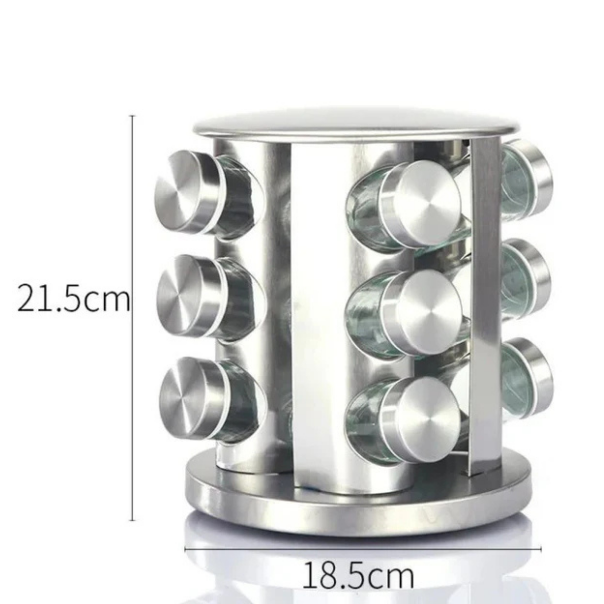 Organizador de 12 piezas de especias 360°